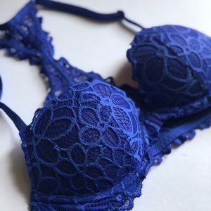 PINK Victoria's Secret Intimates & Sleepwear - VS Pink Beautiful Blue Front Close Racerback Bra PINK Victoria's Secret Intimates & Sleepwear - VS Pink Beautiful Blue Front Close Racerback Bra